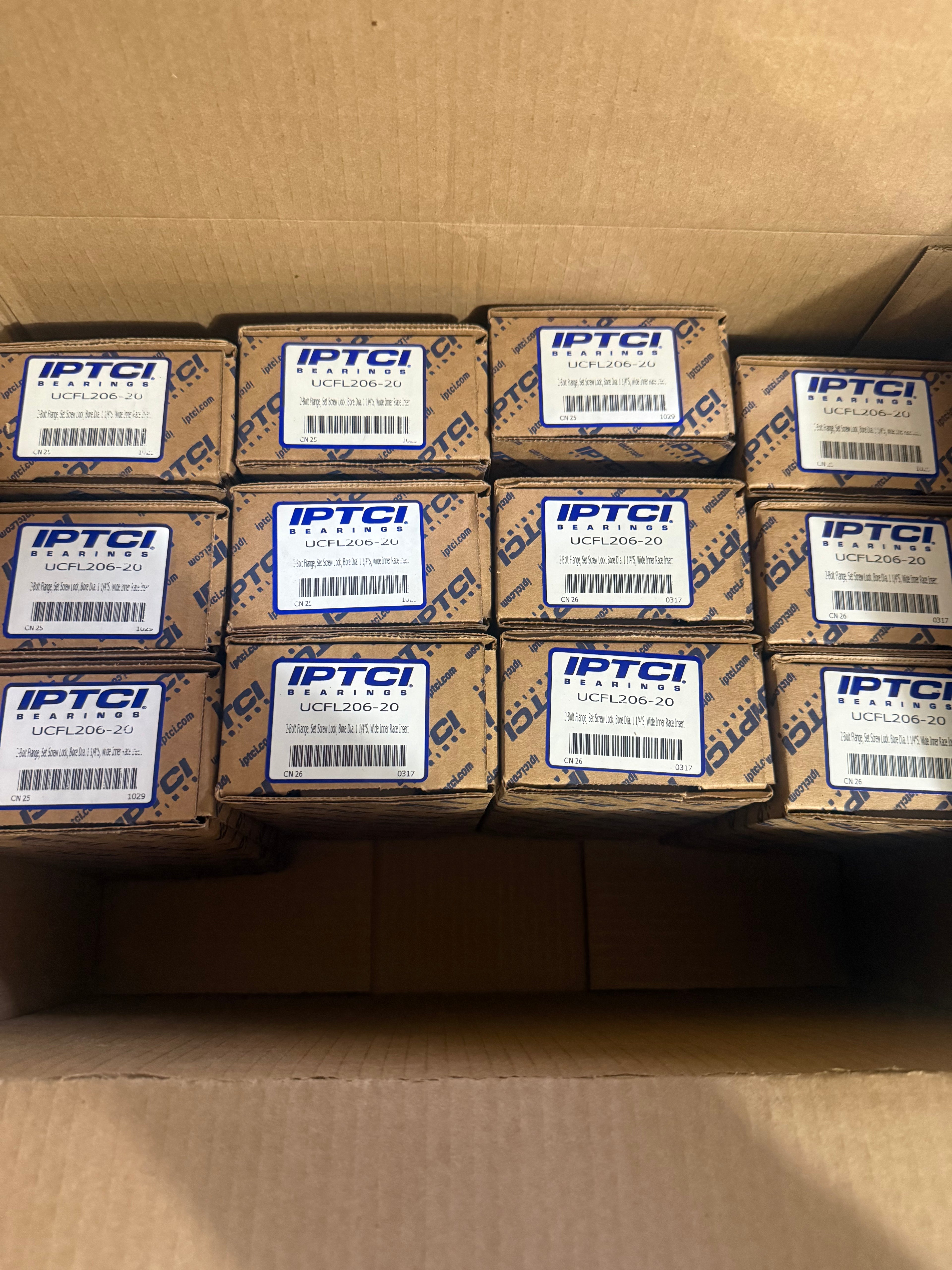 IPTCI BEARING UCFL 206-20